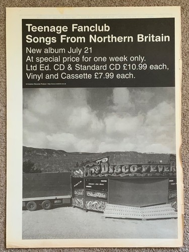 Teenage fanclub songs from - teenage, fanclub+songs