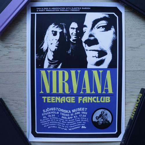 Nirvana teenage fanclub - nirvana, 1992