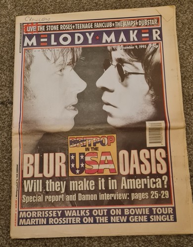 Melody maker dec 1995 blur - melody,